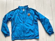 Barcelona FC 2015 nike Soccer football tracksuit jacket KIDS s XL READ DESCRIPTN