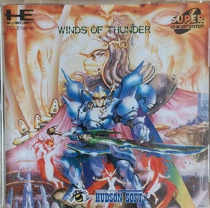 PC Engine Winds Of Thunder CD-ROM NEC HUDSON SOFT Video Game Import From Japan - Image 2 of 4