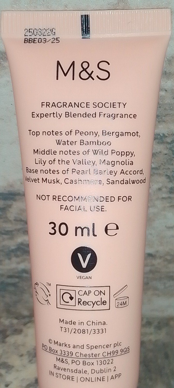 LEIGHTON DENNY Renovate Nail Repair 10ml Fragrance Society Hand Nail