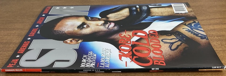 SLAM Magazine - Kobe Bryant - "Cold Blooded" Cover - March Madness - May 2006 - Image 3 of 4