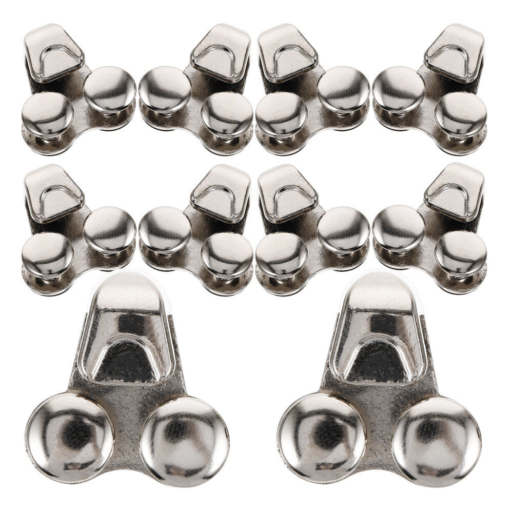 APL 20 Pezzi Gancio Laccio Scarpe Vite Rivetto per Scarpe Stivali Occhielli Kit Riparazione Ganci