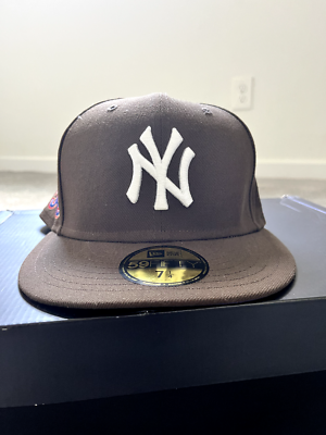 New Era fitted hat 7 1/4 new york yankee purple brim | eBay New Era fitted hat 7 1/4 new york yankee purple brim | eBay