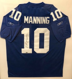 eli manning jersey signed