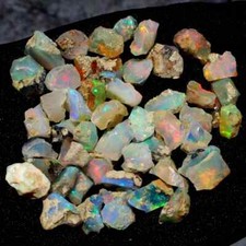 Opal Rough 10 Pieces Lot Cut Grade Large Size AAA Grade Ethiopian Welo Opal Raw