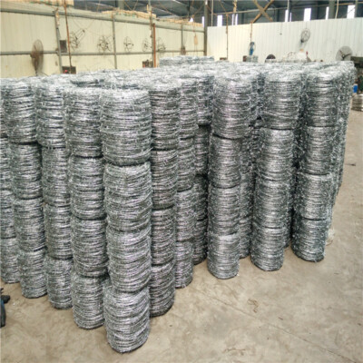 Barbed Wire 50m 200m Galvanised Wire 1.7mm for Security Fence Livestock ...