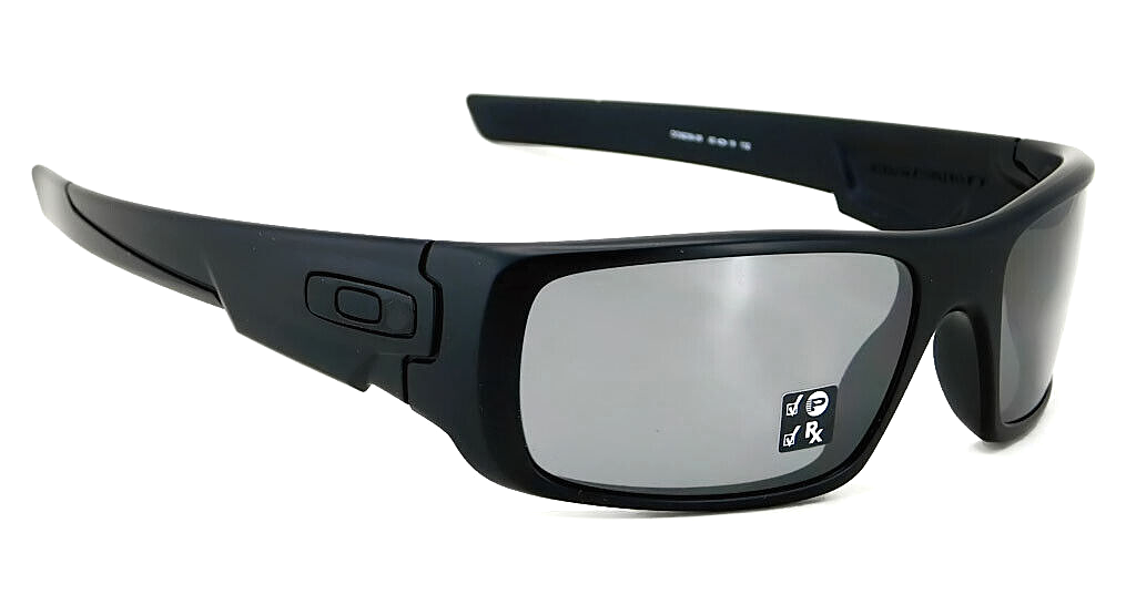 New Oakley CRANKSHAFT POLARIZED Sunglasses | Matte Black New Oakley CRANKSHAFT POLARIZED Sunglasses | Matte Black