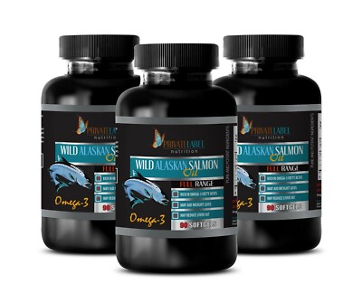 weight loss capsules - WILD ALASKAN SALMON OIL - wild alaskan fish oil pills 3B