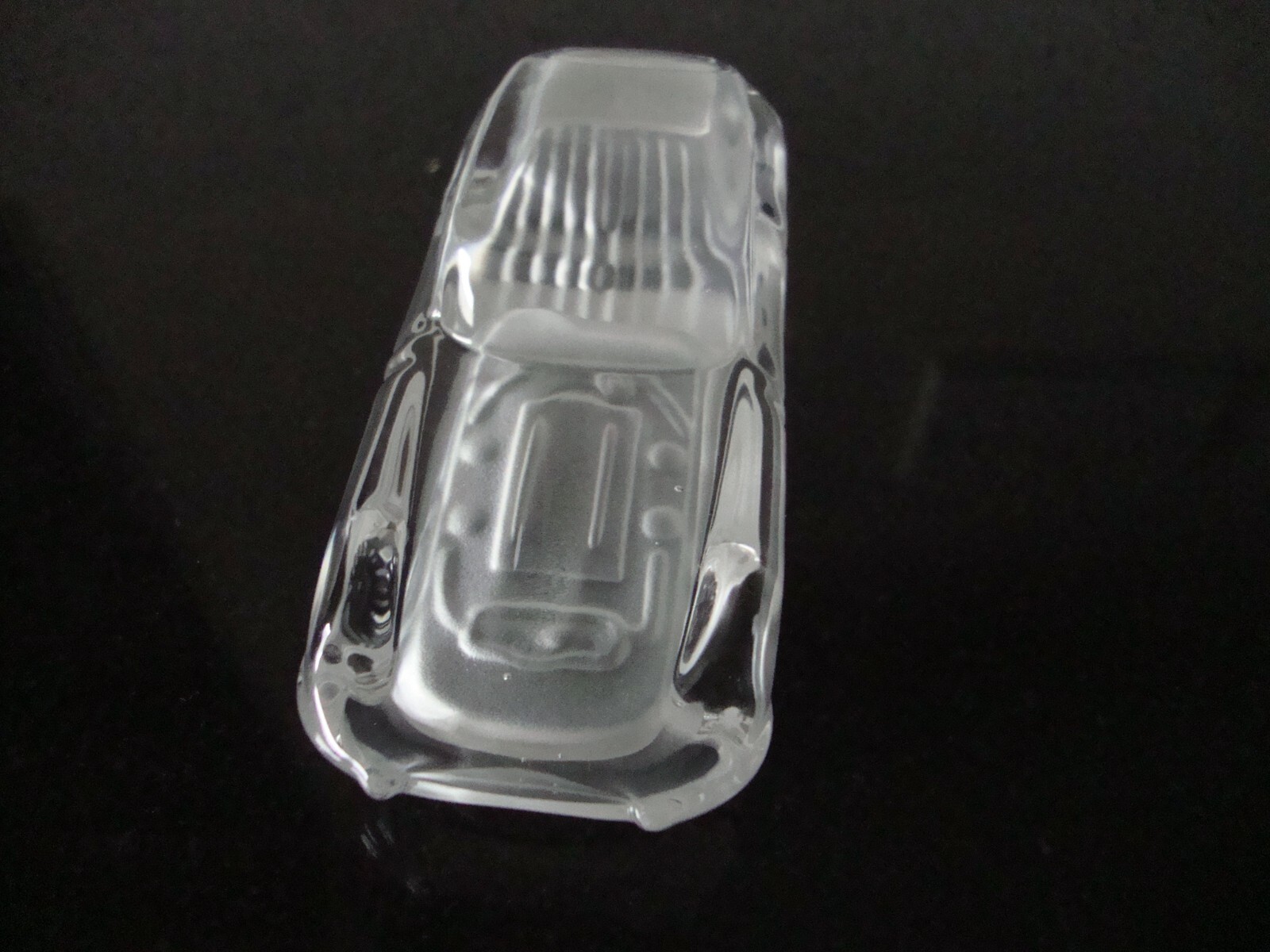 Lead Crystal Glass Jaguar E Type Car Model Desk Ornament Paperweight Collectible eBay