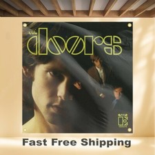 The DOORS FIRST ALBLUM 4'X4' BANNER ALBUM COVER ART FABRIC POSTER FLAG TAPESTRY