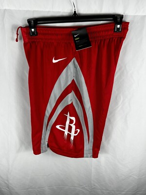 Nike Houston Rockets Icon Edition Swingman Shorts 866813 NBA Basketball 38