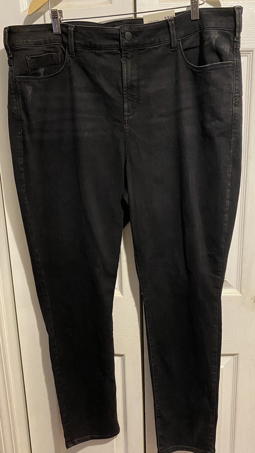 Leggings Size 22w Alina Lift Tuck Nwt Black