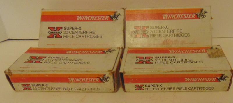 Empty Vintage Winchester Super-X 20 308 Win Red & White Box | eBay