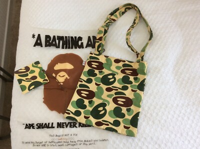 A Bathing Ape Baby Milo Camo Bag