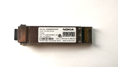 NOKIA 3HE05830CAAA01 10G QSFP FTLX8512D3VTL-A5 Optical Transceiver