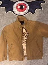 Weatherproof Brown 90s Full Zip Eisenhower Bomber Jacket - Size L