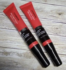 Lot of 2- CoverGirl Melting Pout Metallics Gel Liquid Lipstick 240 Rock Star