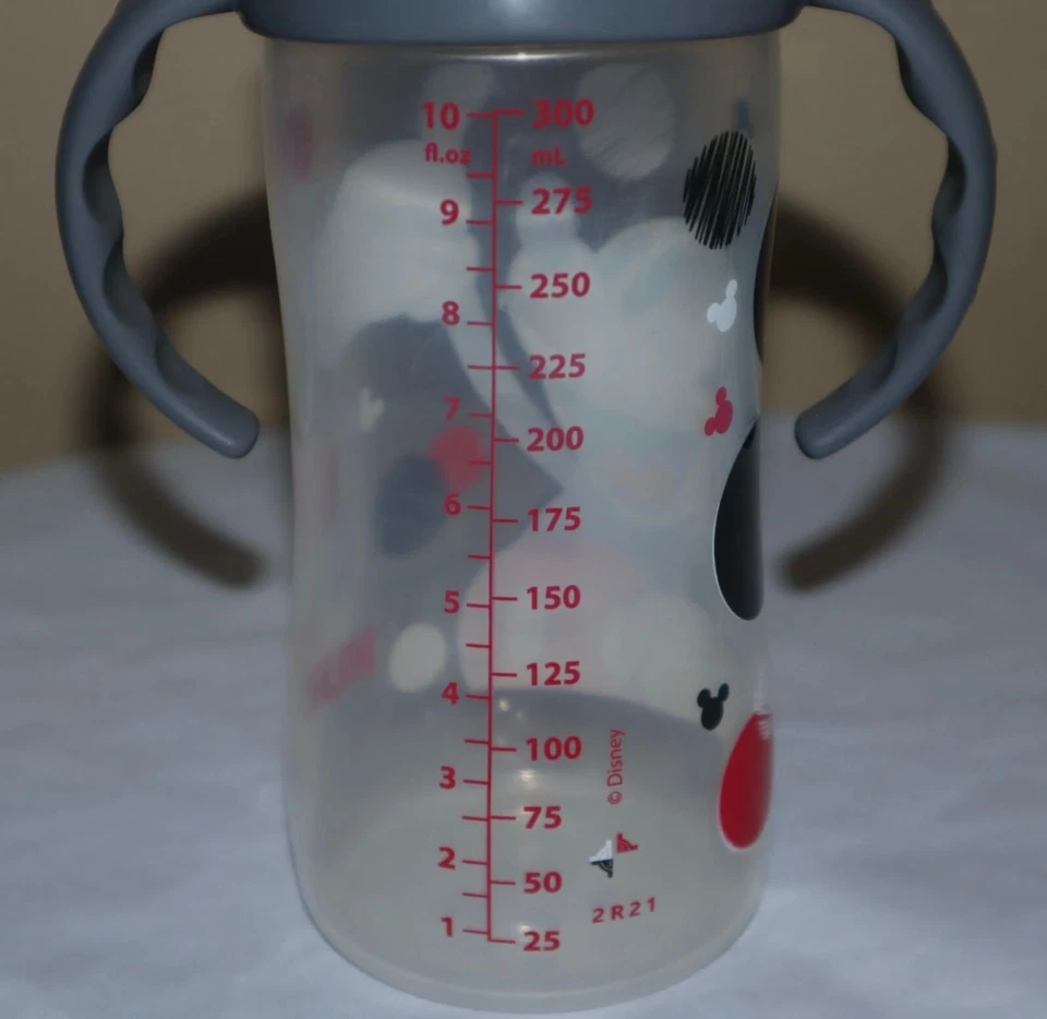 NUK Disney Learner Cup, Mickey Mouse, 10 oz, Soft Spout Sippy Cup Foto 3 de 4