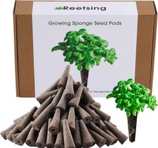 100 Pack Hydroponics Sponge,Replacementpre-Grow Sponges,Hydroponics 100 0.31 per gallon