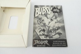 Atari Jaguar Bubsy Fractured Furry Tales Box & Manual Only No Game