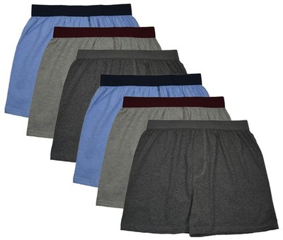 6 boxer shorts men's no fly item set 11 no fly, size 2XL