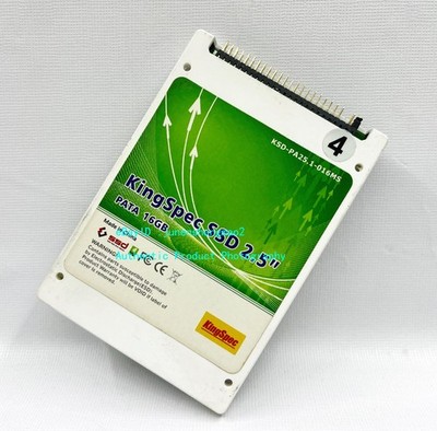 KingSpec 2.5-inch IDE Interface 16GB ksd-pa25.1-016MS Solid State Drive - Tested