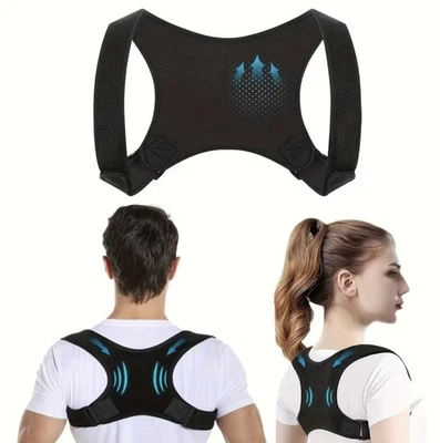 Rückenstabilisator Rückenhalter Haltungskorrektur Rückenbandage Geradehalter - Bild 1 von 4