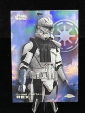 2025 Topps Chrome Star Wars Refractor Clone Captain Rex #26