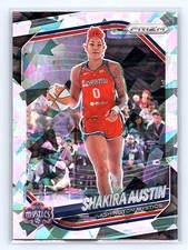 Shakira Austin 2025 Panini Prizm WNBA #81 Ice Prizms