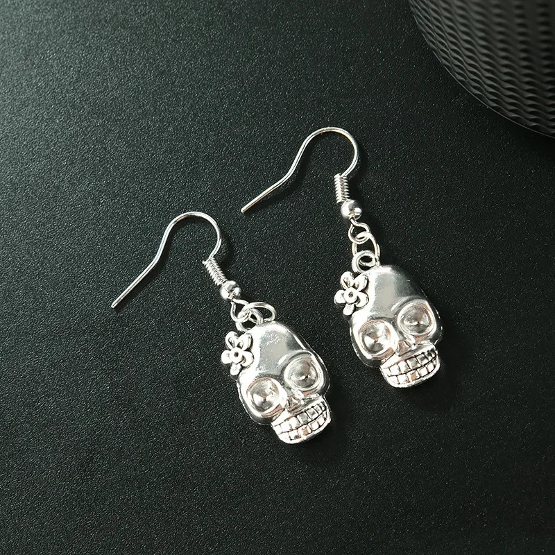 Pendientes Pendientes Pendientes Mujer Pendientes Mujer Plata Calavera