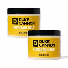 Duke Cannon News Anchor Hurricane Hold Pomade 2-Pack, 4.6oz – Maximum Hold