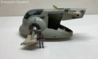 VTG Kenner Star Wars ESB 3 3/4" Boba Fett and Spaceship Lot