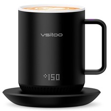 S3 12oz Heated Mug - Temperature Control Smart Mug with Mug Warmer, Perfect f...