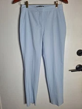 Zara Blue Tone Pleated Womens Size 2 Dress Pants 28 × 36