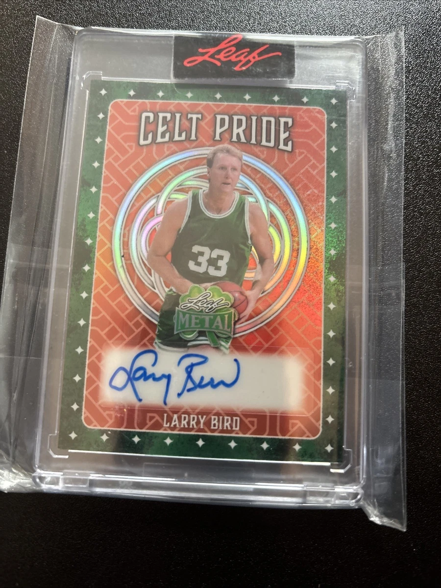Leaf Basketball Boston Celtics Autographed Sports Trading Cards