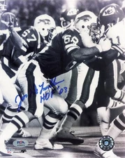 Joe DeLamielleure (HOF 03) Bills Signed 8x10 Photo Autograph PSA/DNA AO82515