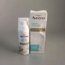 Image of Aveeno Face Calm Restore Re Hydrating Night Cream For Sensitive Skin 50ml