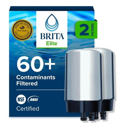 Brita Ersatz Wasserfilter für Wasserhahnmontage, entfernt 99% Blei, Spüle