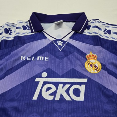 Size M/L Vintage 1996-97 Real Madrid Away Jersey Vintage KELME