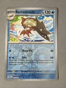 Barraskewda 063/182 Reverse Holo Destined Rivals Pokemon TCG