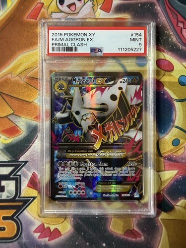 M Aggron-EX graded PSA 9 for sale on eBay