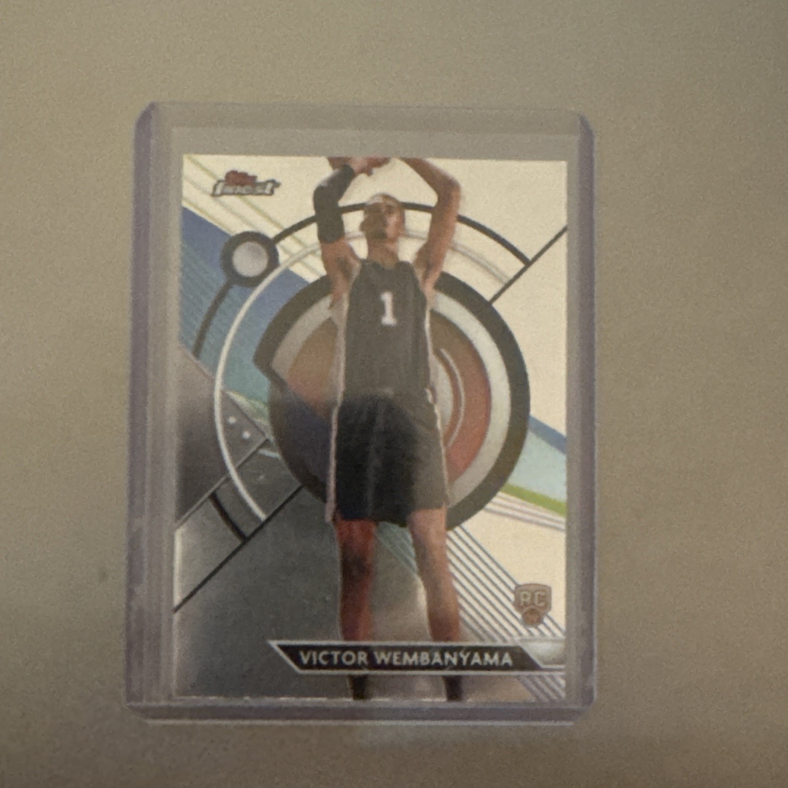 2023-24 Topps Finest #76 Victor Wembanyama, San Antonio Spurs RC