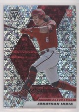 2021 Panini Mosaic Rookie Quick Pitch Silver Prizm Jonathan India #281 8d4