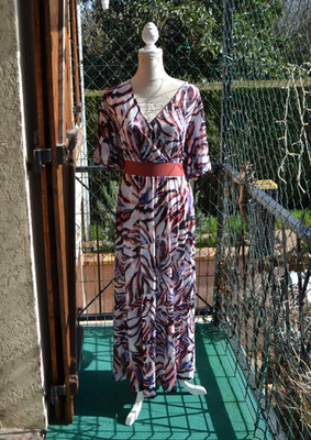 Damen Sommer Kleid guter Preis Auswahl Gr. 46 48 Dschungel Print
