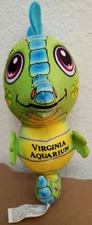 Dollibu Virginia Aquarium Souvenir Seahorse Plush 7" Stuffed Sea Marine Animal