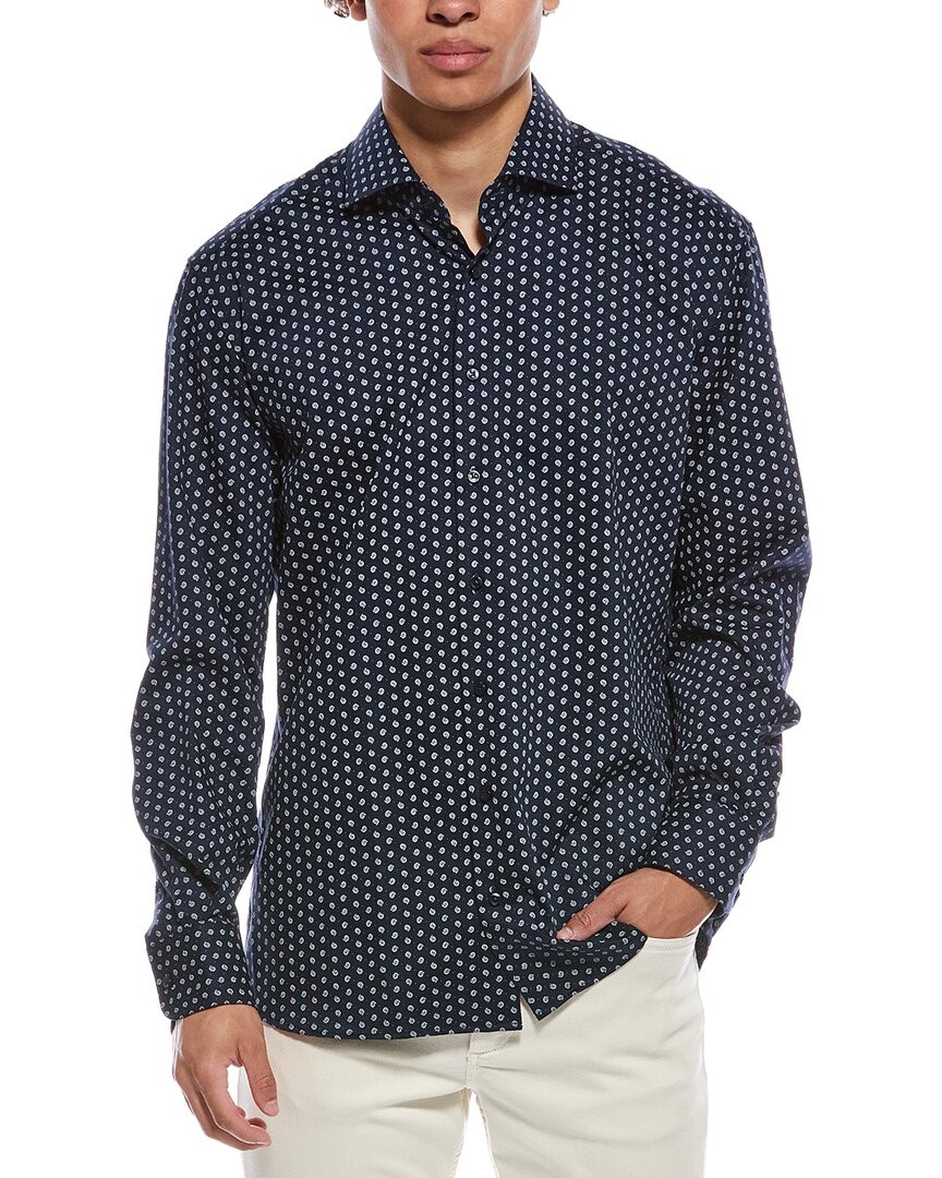 Eterna Modern Fit Dobby Shirt Mens 11590₽