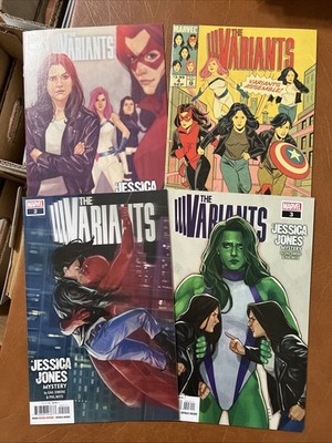 The Variants Run 4 w/KEY: VF+ & Up, #1-4 Marvel Comics 2022 $7 Ship