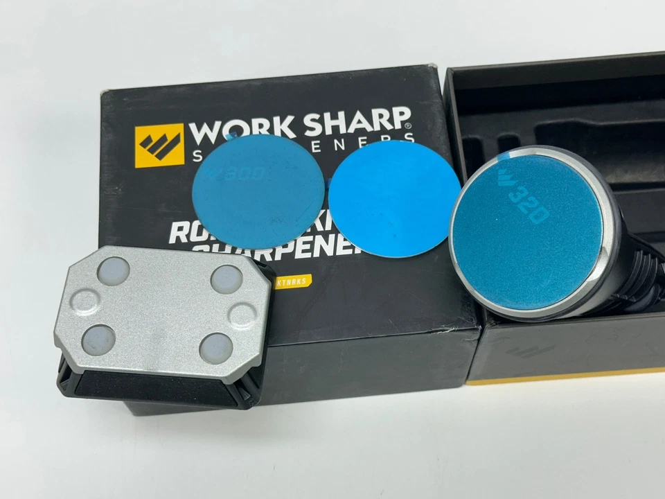 Afiladores de trabajo Afilador de cuchillos rodantes - Diseño rodante portátil de 4 ángulos Foto 2 de 2