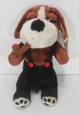 Vintage Plush Dog Toy with Pipe, Pick a Pet, Brooklyn Doll Toy  Novelty Co