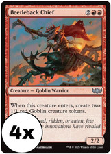 MTG - Beetleback Chief - Playset (x4) - Commander: Tarkir: Dragonstorm Near Mint