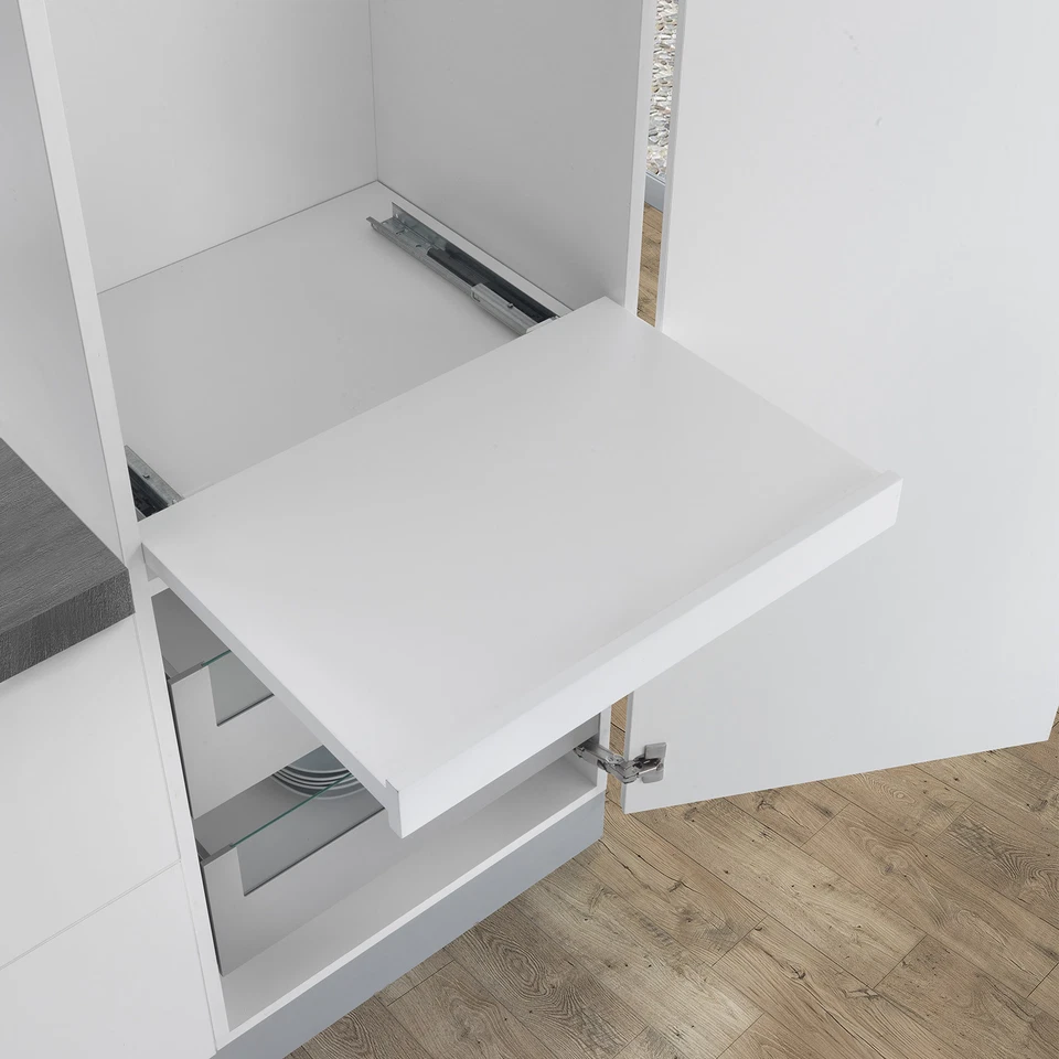 Tablarauszug Führung grifflos 50 kg 400-500 mm PROGRESSA+ SHELF PUSH von Salice - Bild 3 von 4